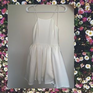 Lulus White A-Line Dress